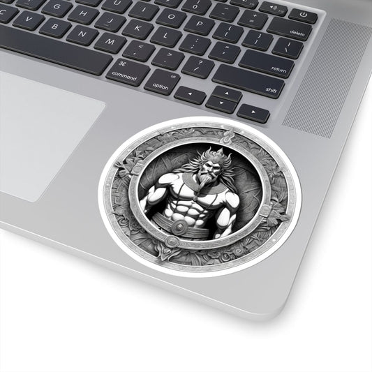 Printify Paper products 4" × 4" / White Gilgamesh - Heroes & Quests Kiss-Cut Stickers