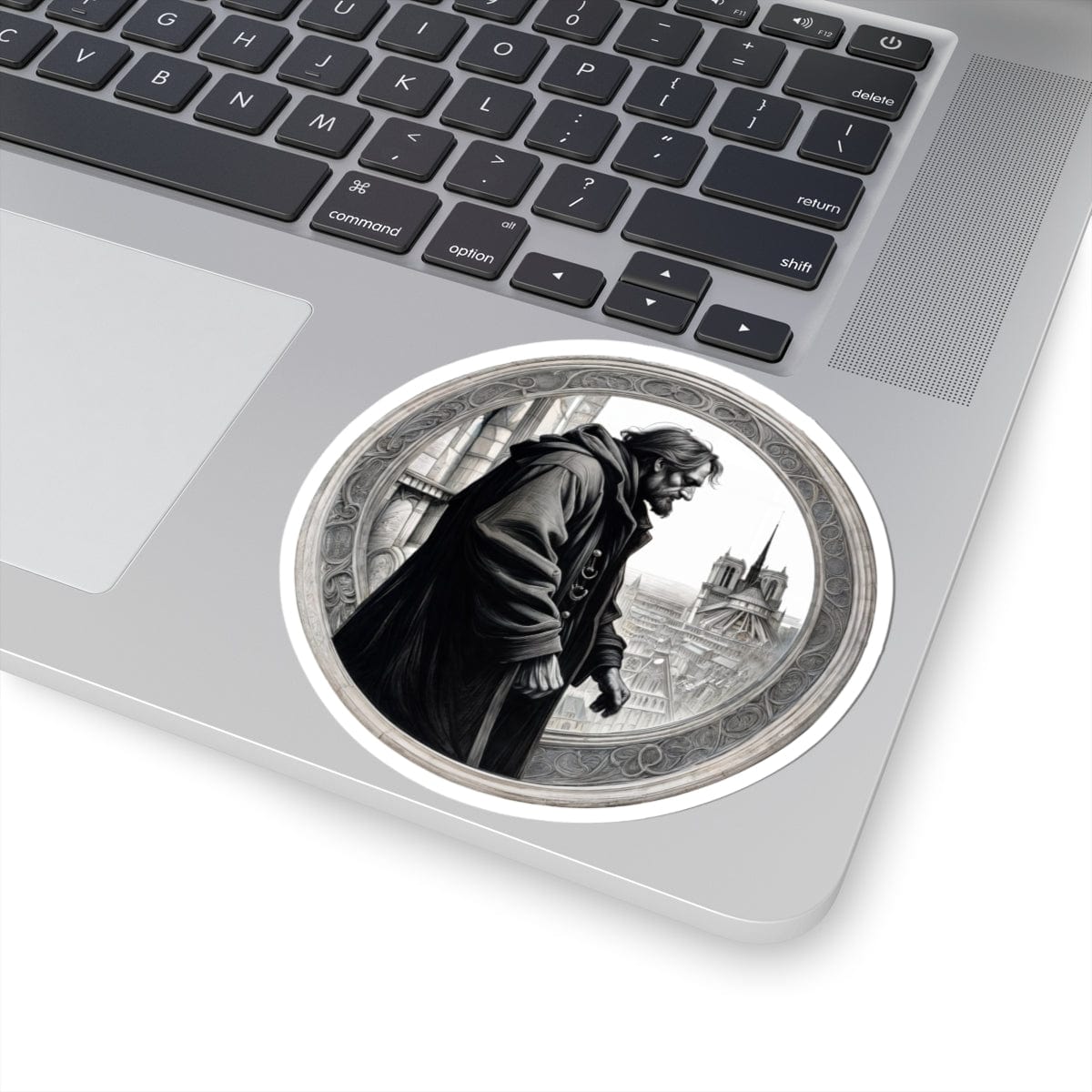 Printify Paper products 4" × 4" / White Hunchback of Notre Dame - Mysteries & Monsters Kiss-Cut Stickers