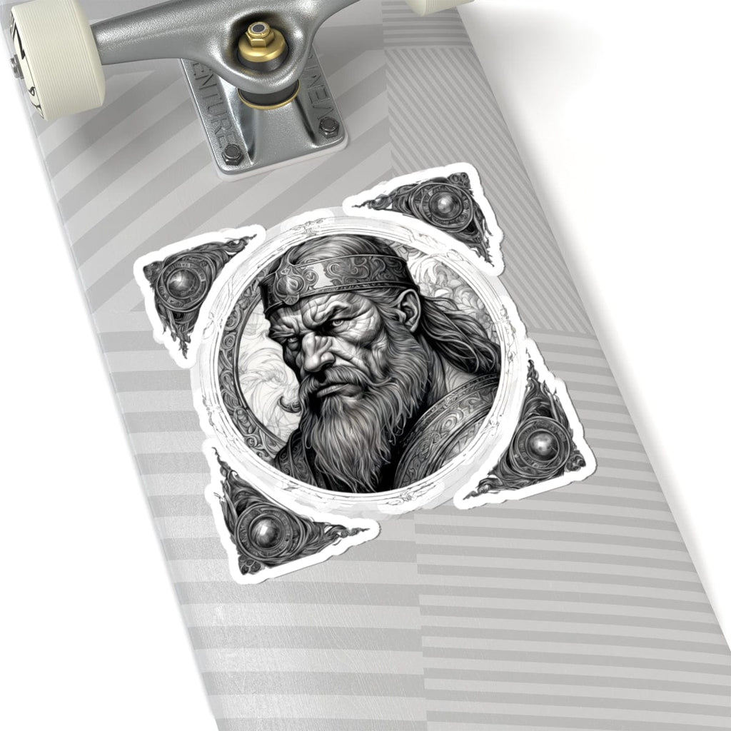 Printify Paper products 6" × 6" / White Beowulf - Heroes & Quests Kiss-Cut Stickers