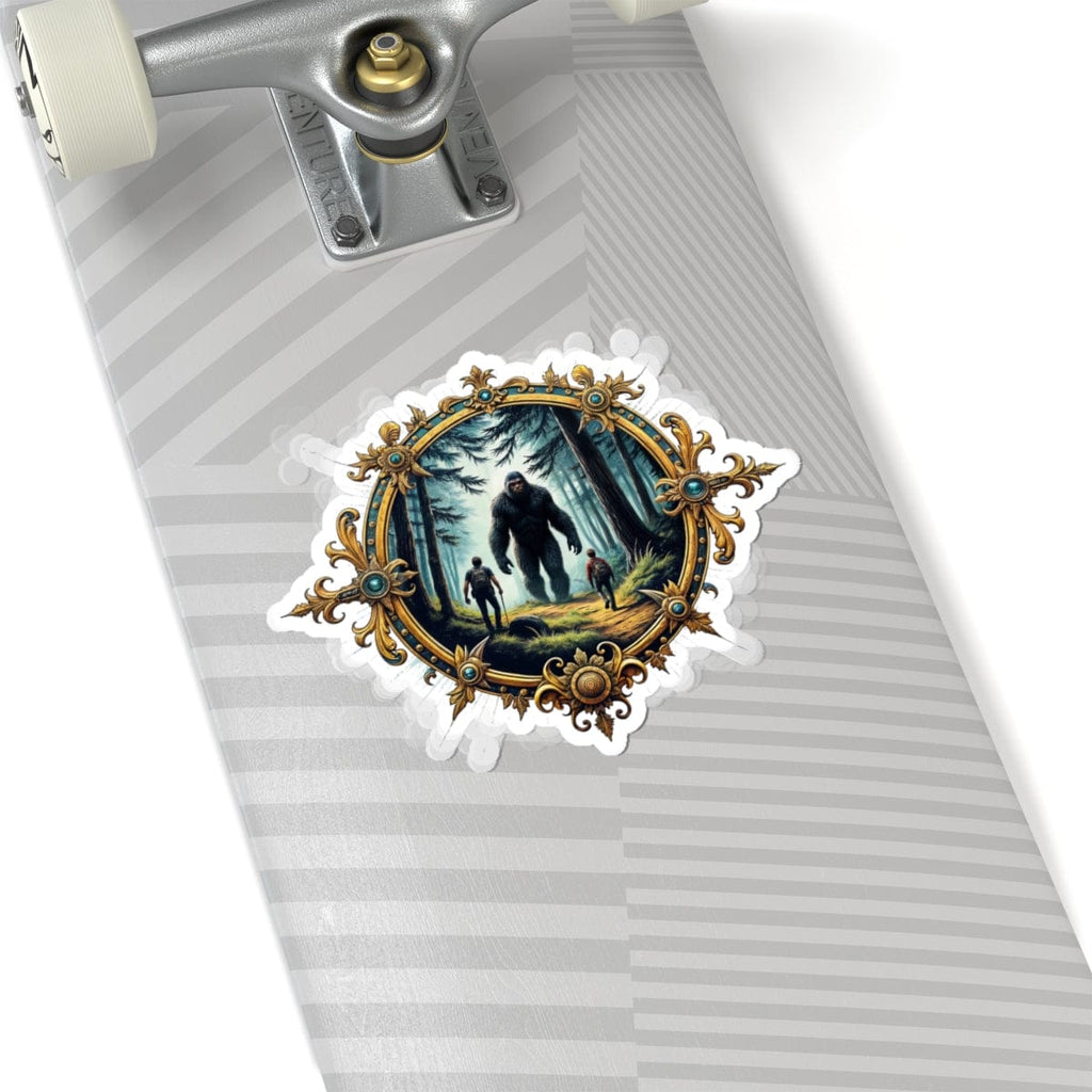Printify Paper products 6" × 6" / White Bigfoot Encounters - Bigfoot & Legends Kiss-Cut Stickers