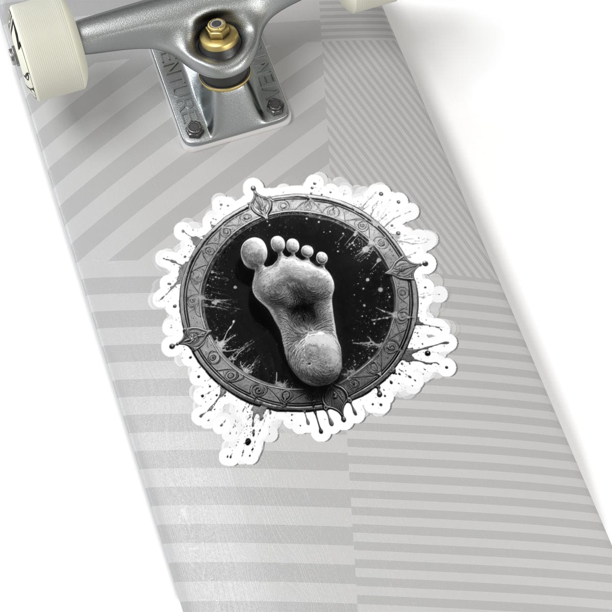 Printify Paper products 6" × 6" / White Chasing Legends - Bigfoot & Legends Kiss-Cut Stickers