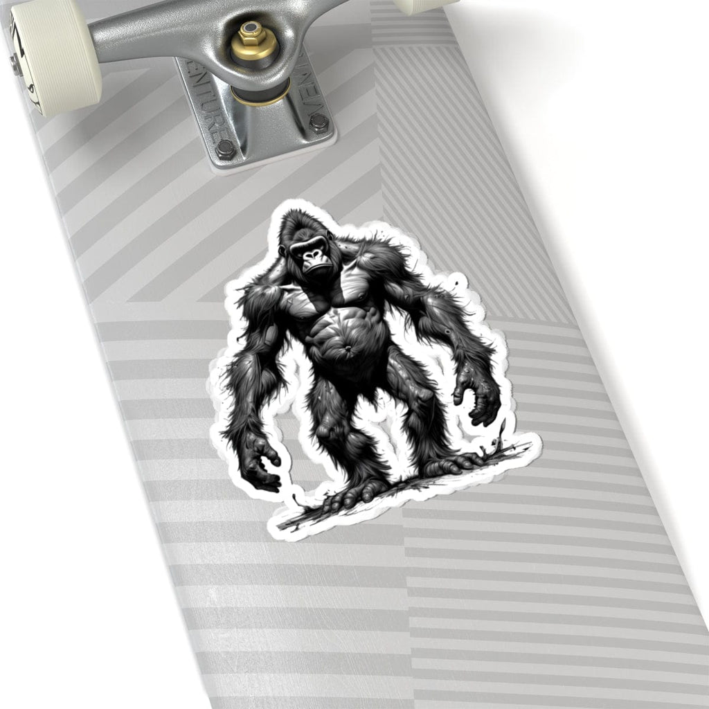 Printify Paper products 6" × 6" / White Gorilla I'm Fine - Everything's Fine Kiss-Cut Stickers