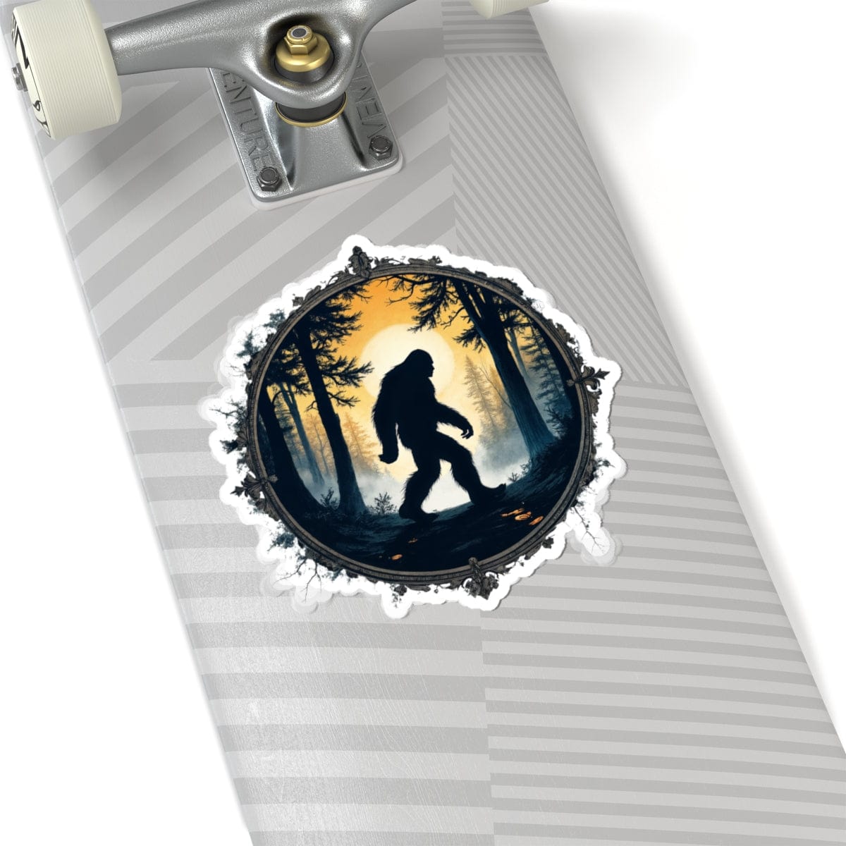 Printify Paper products 6" × 6" / White In Search of Sasquatch - Bigfoot & Legends Kiss-Cut Stickers