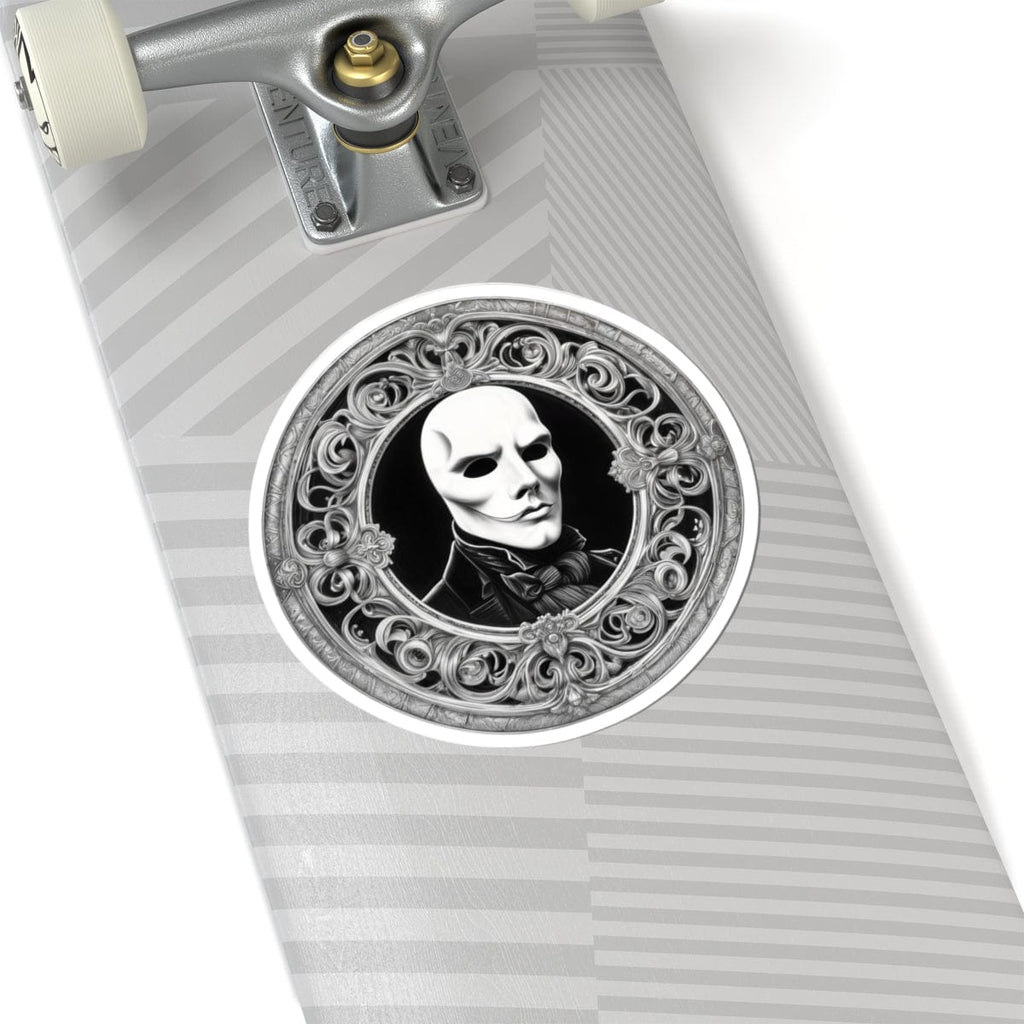Printify Paper products 6" × 6" / White The Phantom of the Opera - Mysteries & Monsters Kiss-Cut Stickers