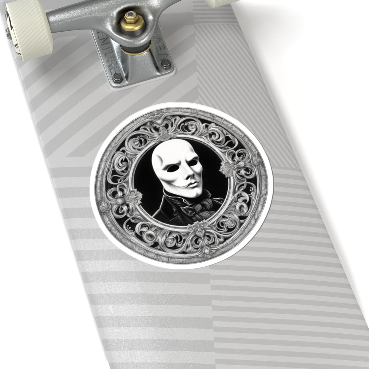 Printify Paper products 6" × 6" / White The Phantom of the Opera - Mysteries & Monsters Kiss-Cut Stickers