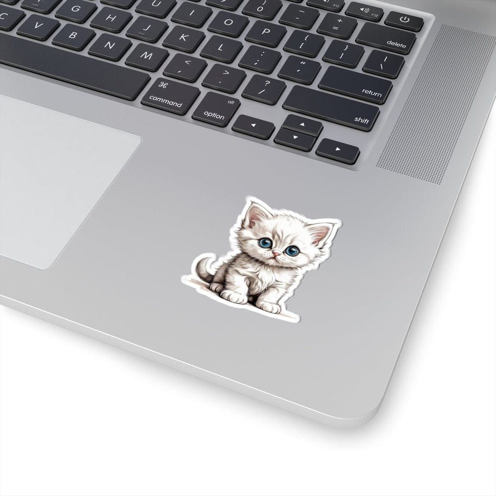 Printify Paper products Baby Kitten - Hyper Cute Kiss-Cut Stickers