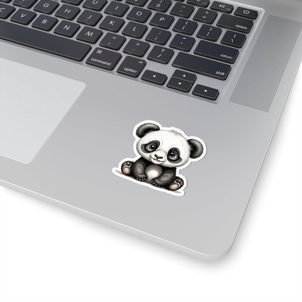 Printify Paper products Baby Panda - Hyper Cute Kiss-Cut Stickers
