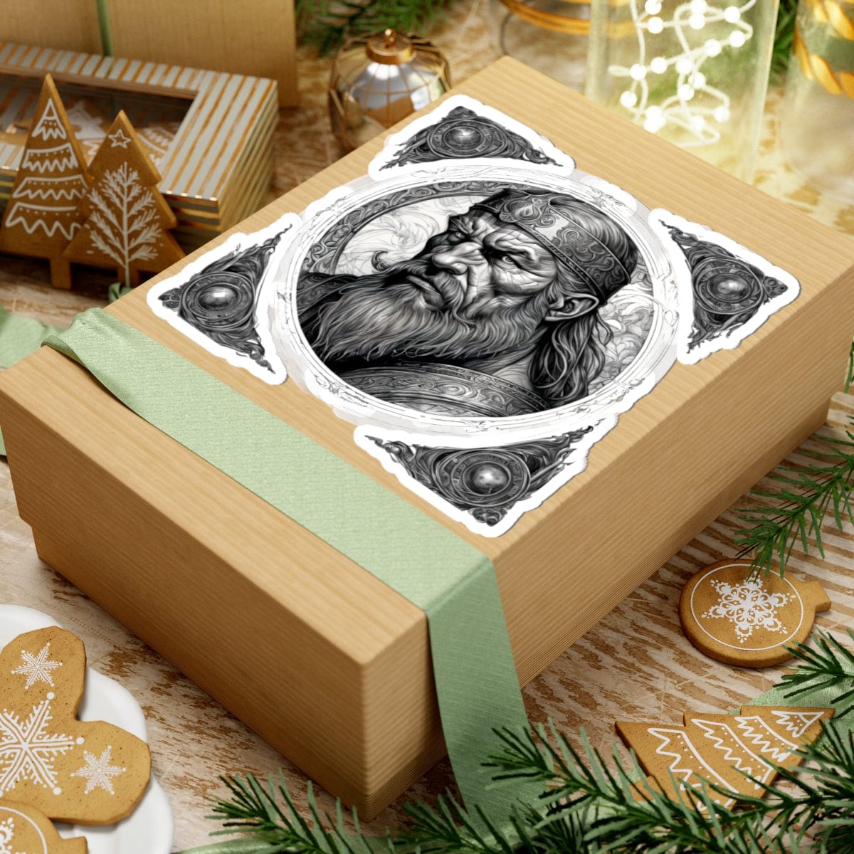 Printify Paper products Beowulf - Heroes & Quests Kiss-Cut Stickers