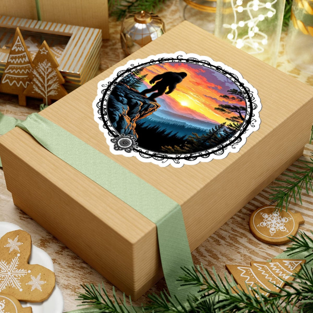 Printify Paper products Capture the Legend - Bigfoot & Legends Kiss-Cut Stickers