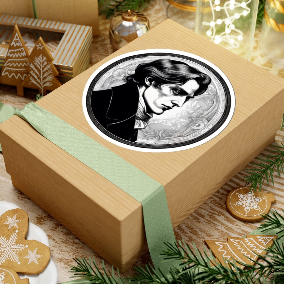 Printify Paper products Dorian Gray - Mysteries & Monsters Kiss-Cut Stickers