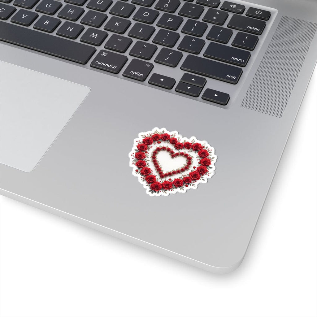 Printify Paper products Heartfelt Connection - Love & Romance Kiss-Cut Stickers
