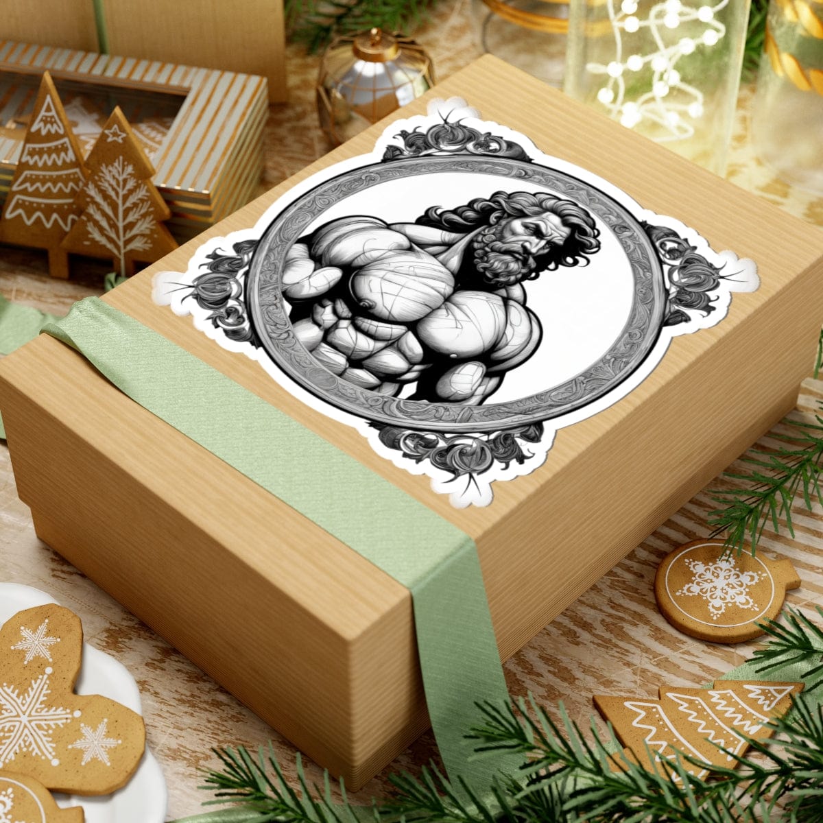 Printify Paper products Hercules - Heroes & Quests Kiss-Cut Stickers