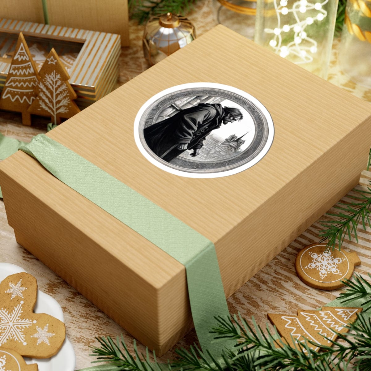 Printify Paper products Hunchback of Notre Dame - Mysteries & Monsters Kiss-Cut Stickers