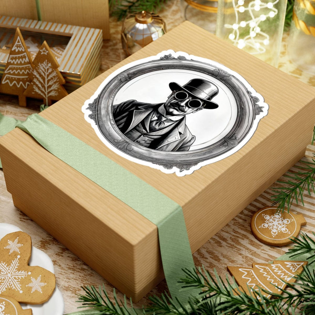 Printify Paper products Invisible Man - Mysteries & Monsters Kiss-Cut Stickers