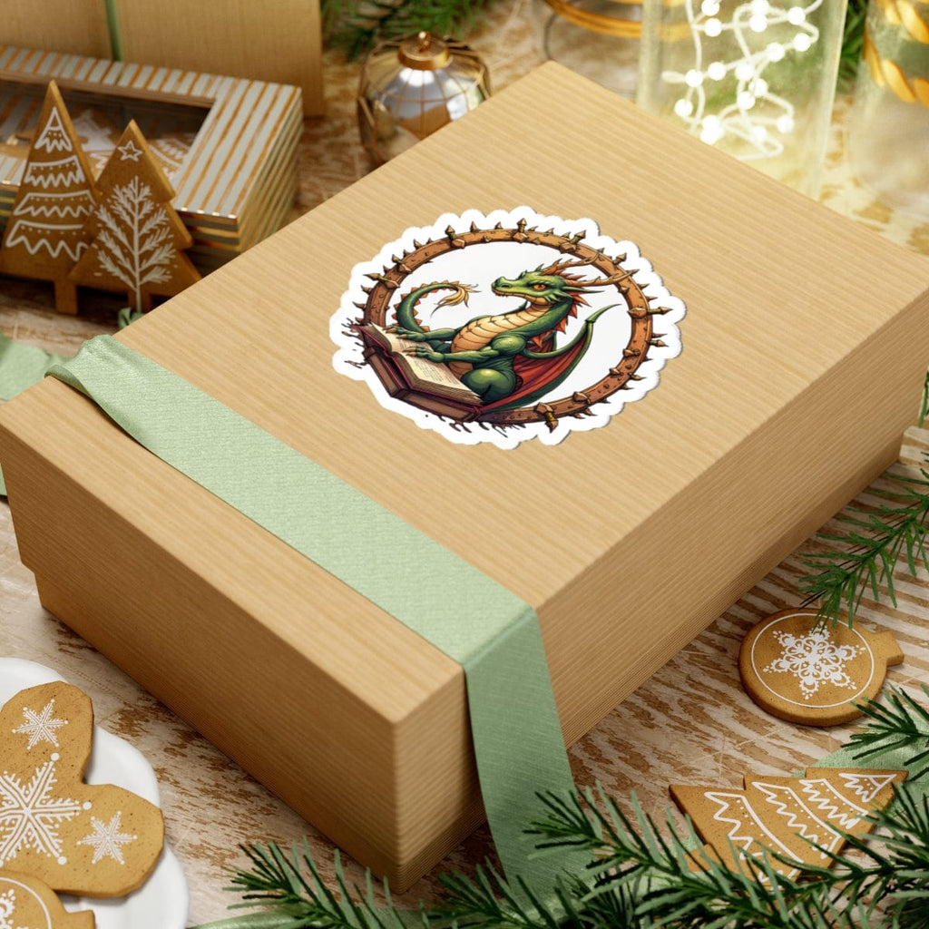 Printify Paper products Lorekeeper - Dragons & Magic Kiss-Cut Stickers