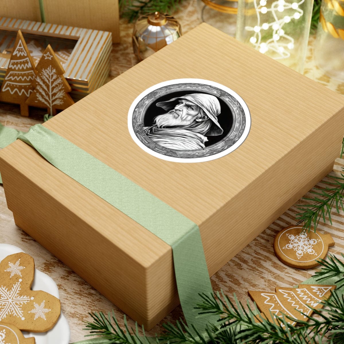 Printify Paper products Merlin - Heroes & Quests Kiss-Cut Stickers