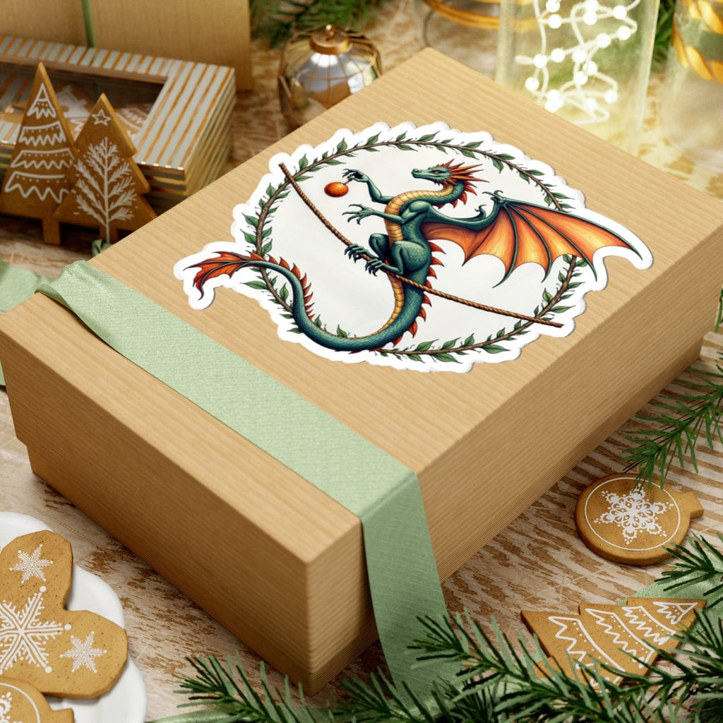 Printify Paper products Pixieweave - Dragons & Magic Kiss-Cut Stickers