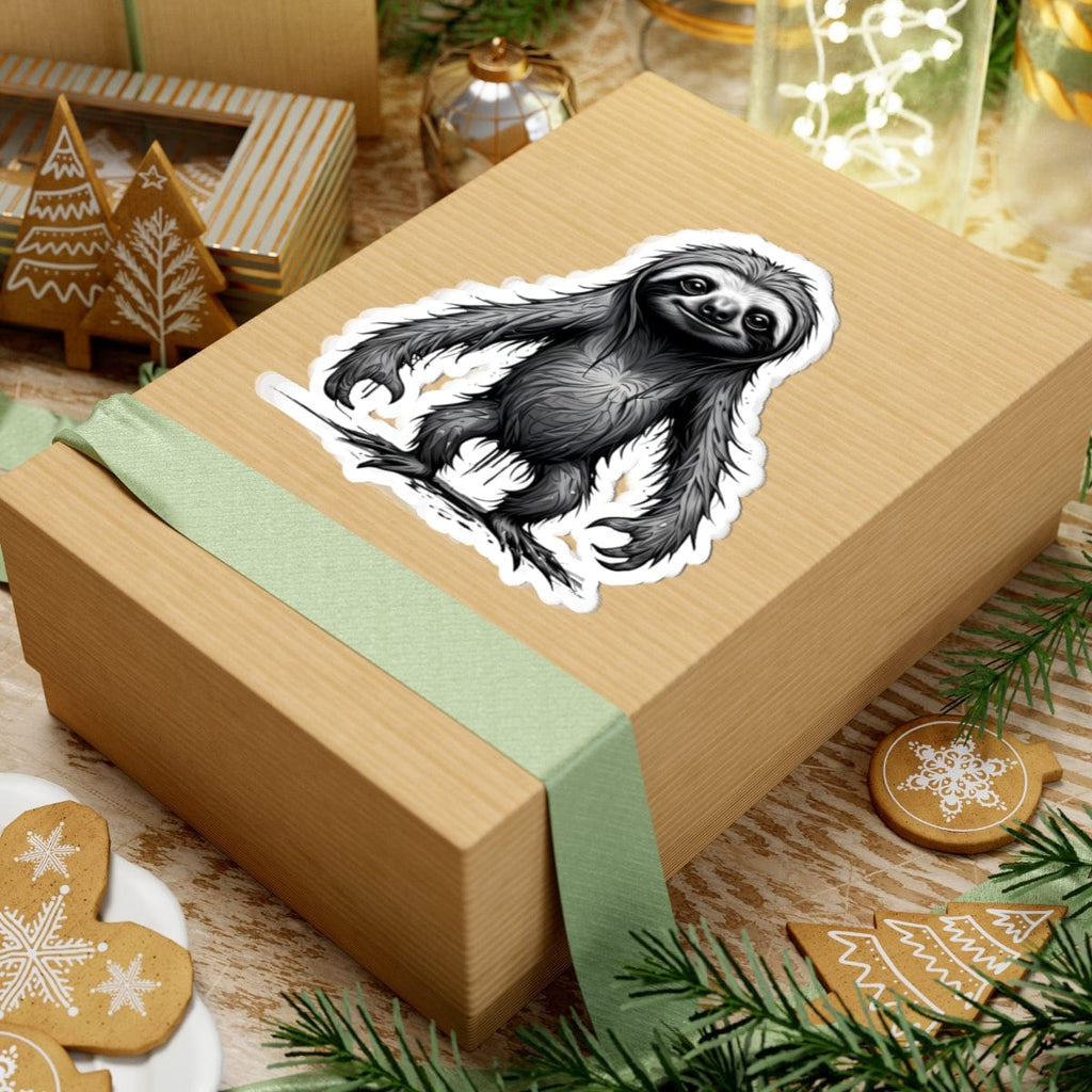 Printify Paper products Sloth I'm Fine - Everything's Fine Kiss-Cut Stickers