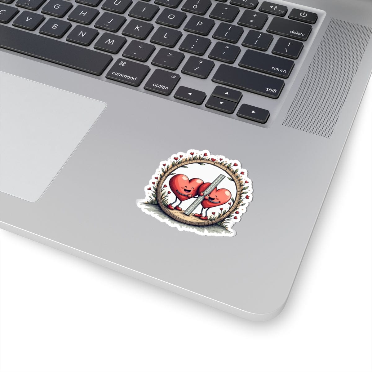 Printify Paper products The Sum of Our Hearts - Love & Fun Kiss-Cut Stickers