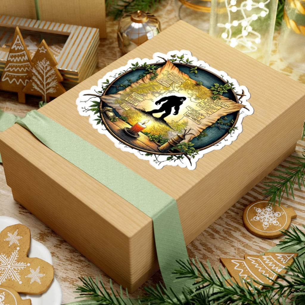 Printify Paper products Uncover the Myth - Bigfoot & Legends Kiss-Cut Stickers