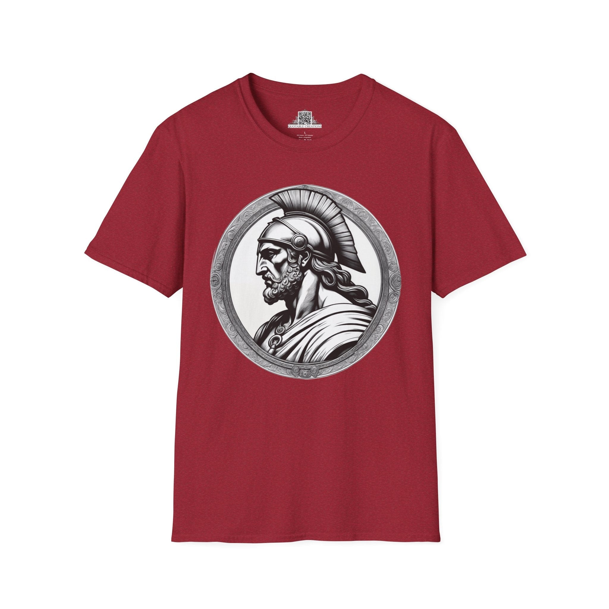 Printify T-Shirt S / Antique Cherry Red Achilles Heroes & Quests - T-Shirt