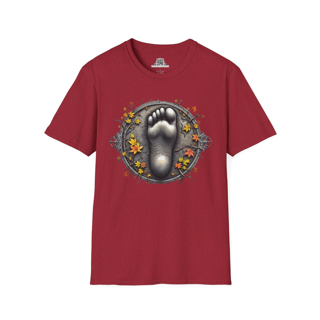 Printify T-Shirt S / Antique Cherry Red Bigfoot Lives - Bigfoot & Legends T-Shirt