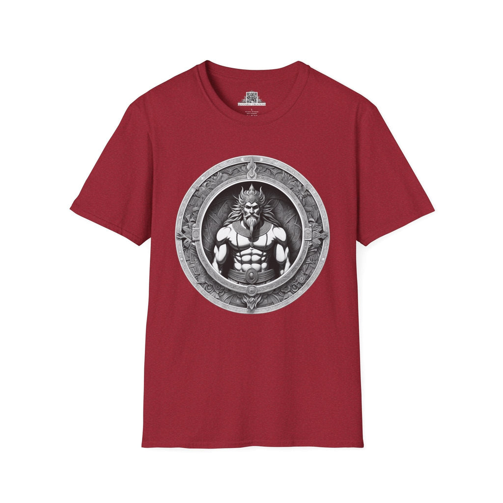Printify T-Shirt S / Antique Cherry Red Gilgamesh - Heroes & Quests T-Shirt