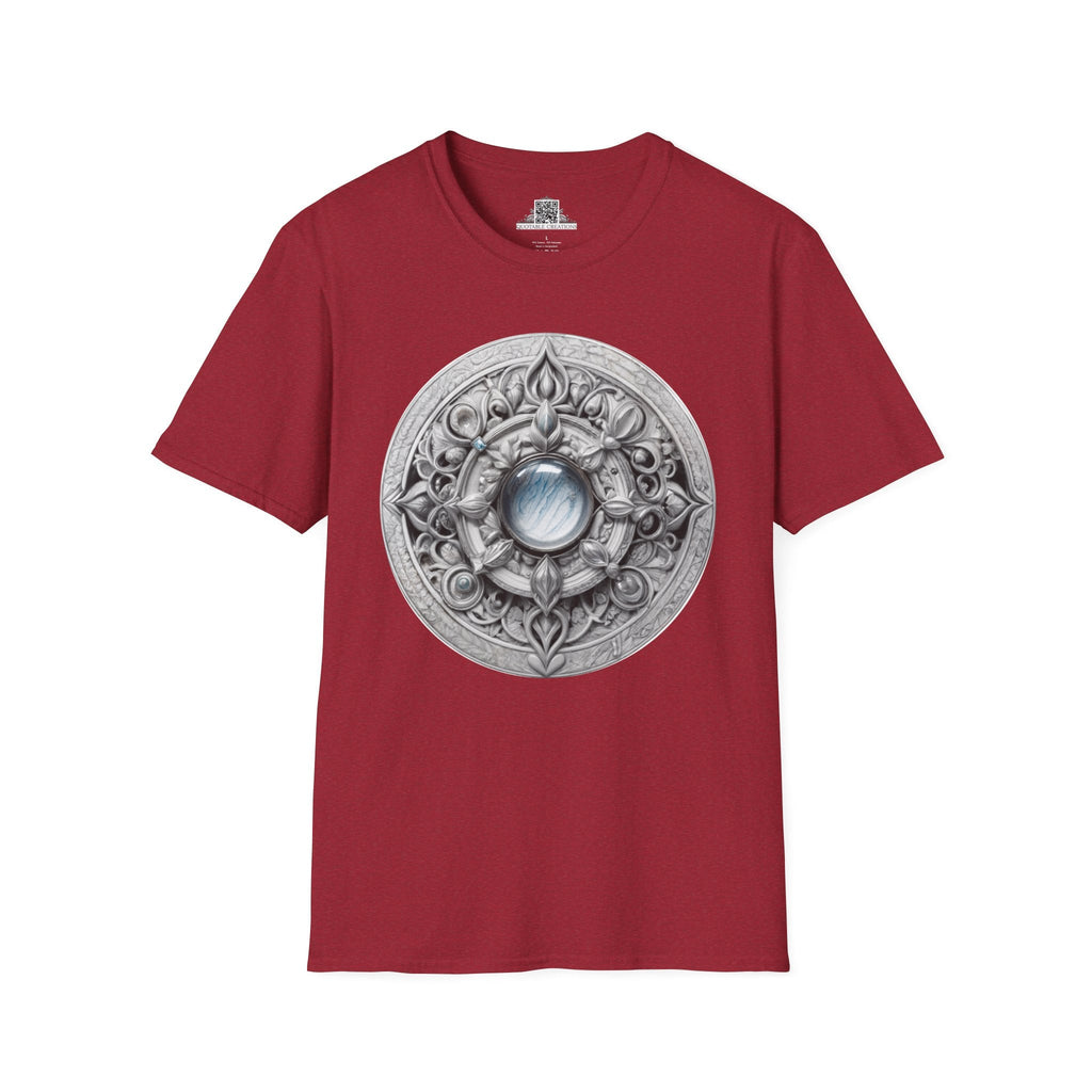 Printify T-Shirt S / Antique Cherry Red Moonstone - Crystals & Gemstones T-Shirt