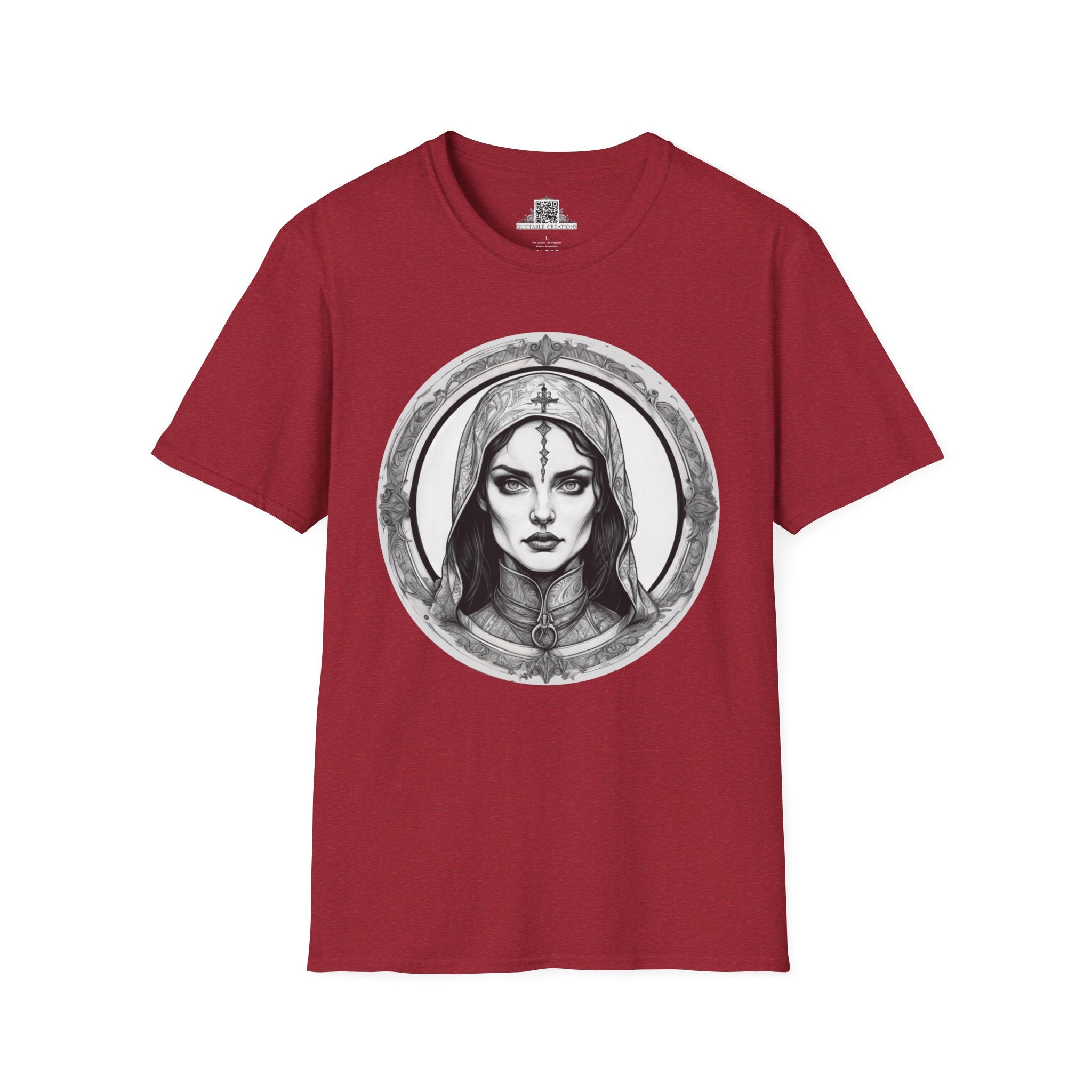 Printify T-Shirt S / Antique Cherry Red Morgana Heroes & Quests - T-Shirt