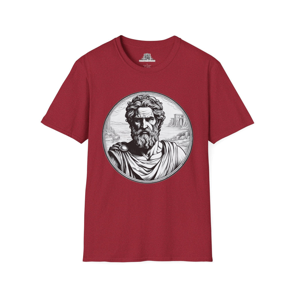 Printify T-Shirt S / Antique Cherry Red Odysseus - Heroes & Quests T-Shirt