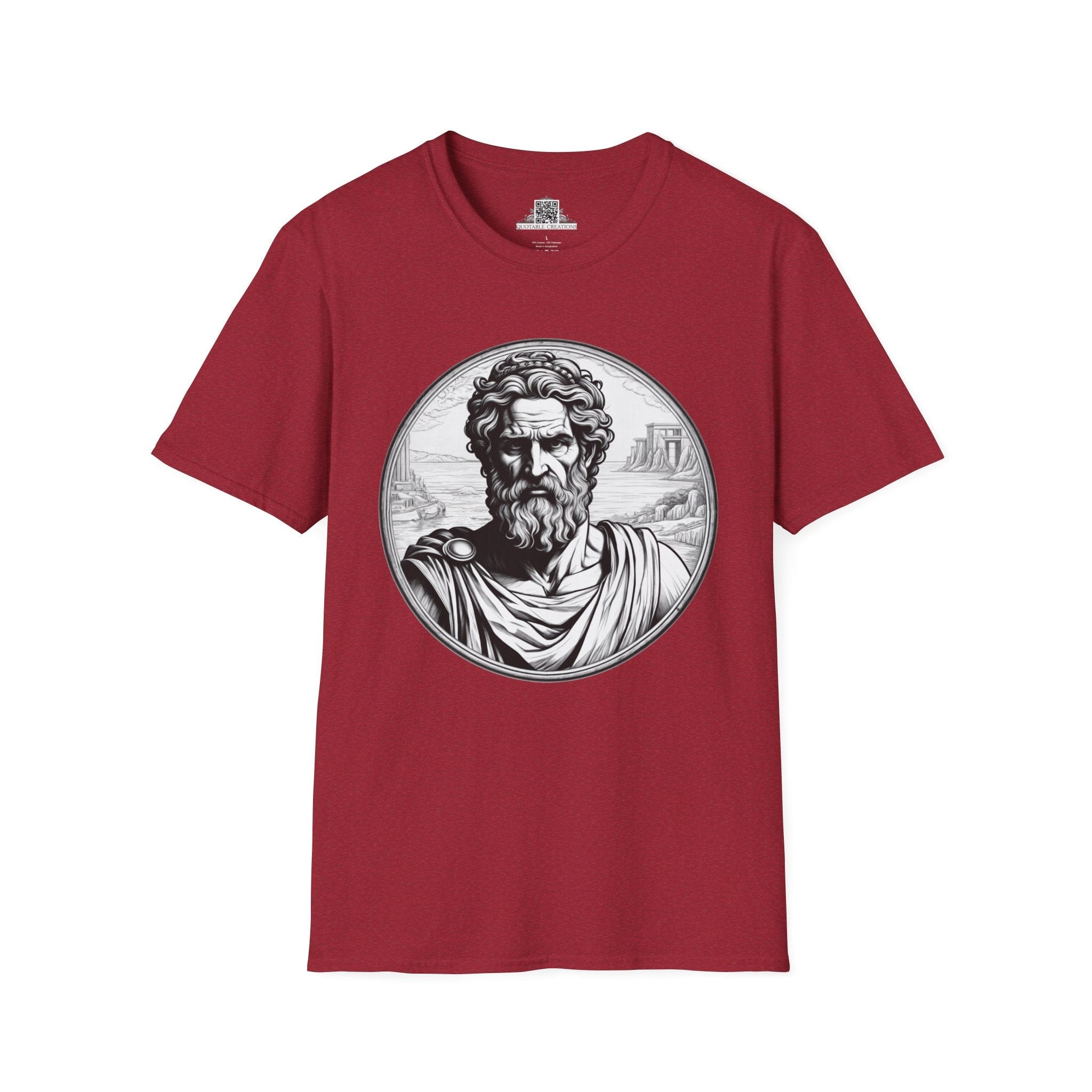 Printify T-Shirt S / Antique Cherry Red Odysseus - Heroes & Quests T-Shirt