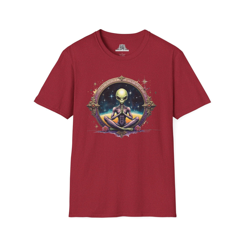 Printify T-Shirt S / Antique Cherry Red T-Shirt - The Truth is Out There… but So Are the Aliens! - Alien & Space