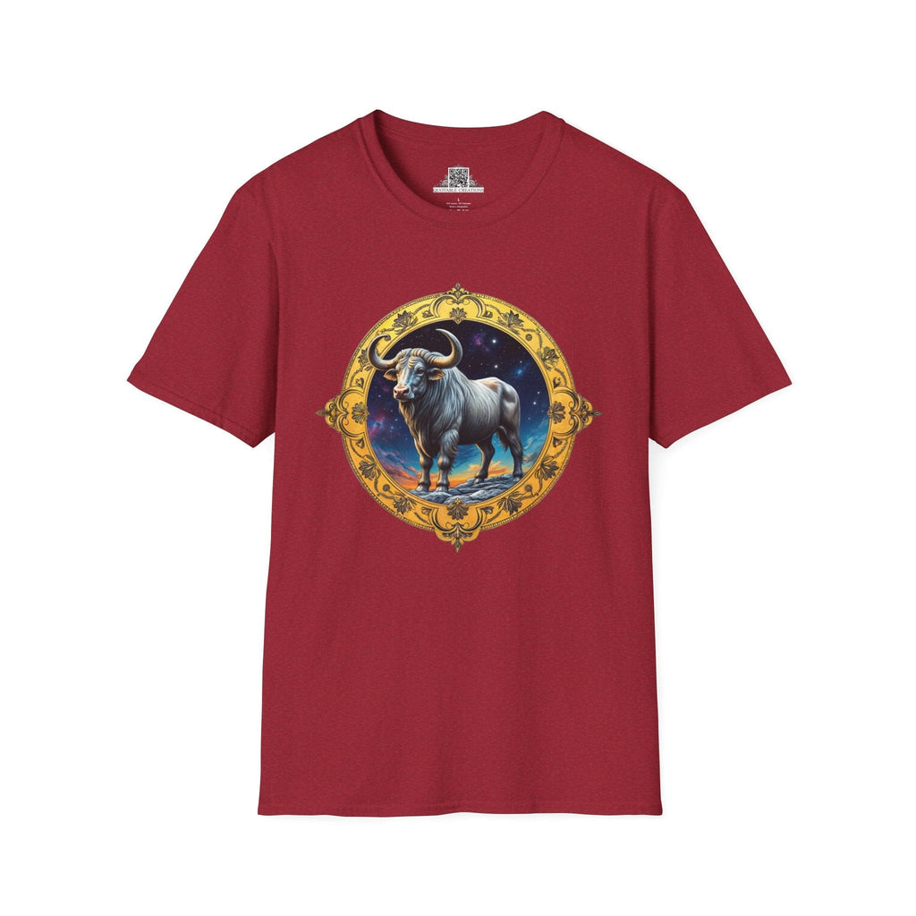 Printify T-Shirt S / Antique Cherry Red Taurus - Zodiac & Astrology T-Shirt