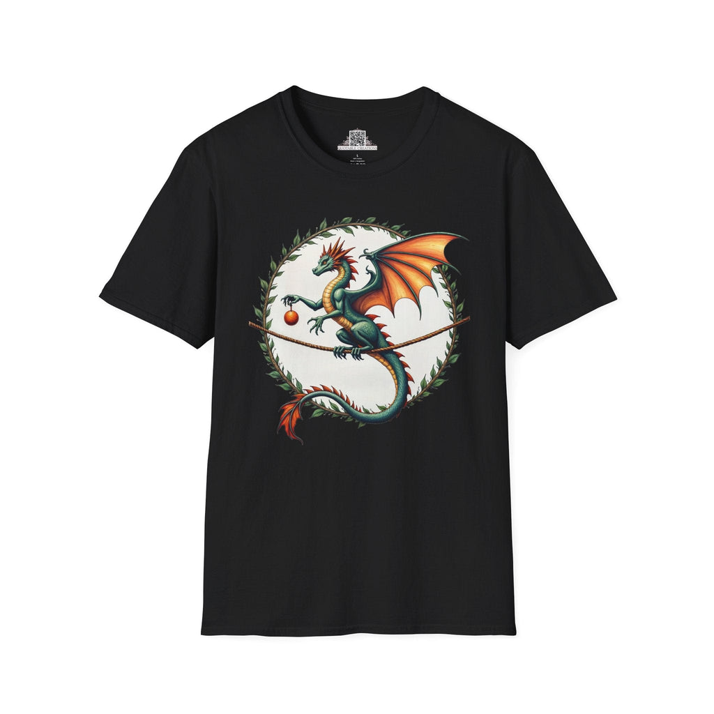 Printify T-Shirt S / Black Pixieweave - Dragons & Magic T-Shirt