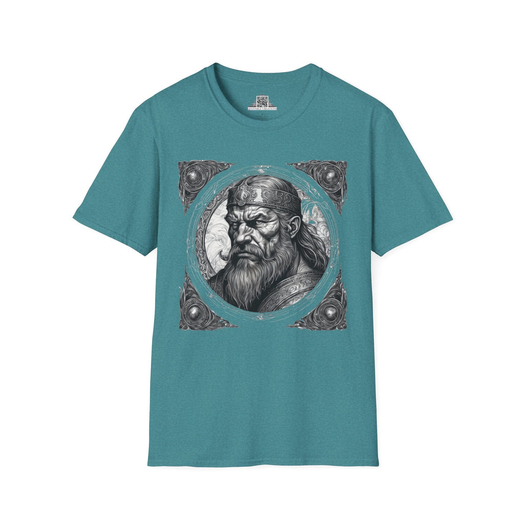 Printify T-Shirt S / Heather Galapagos Blue Beowulf Heroes & Quests - T-Shirt