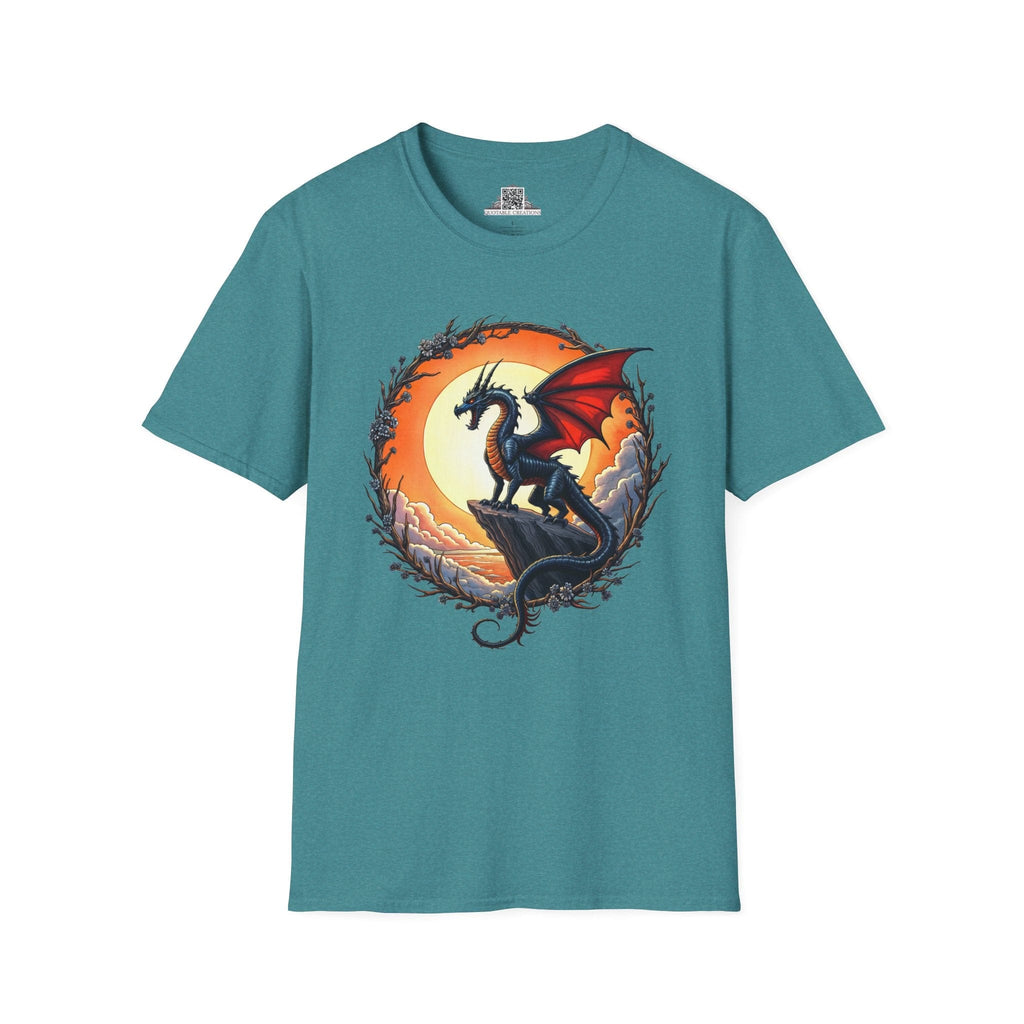 Printify T-Shirt S / Heather Galapagos Blue Shadowwing - Dragons & Magic T-Shirt