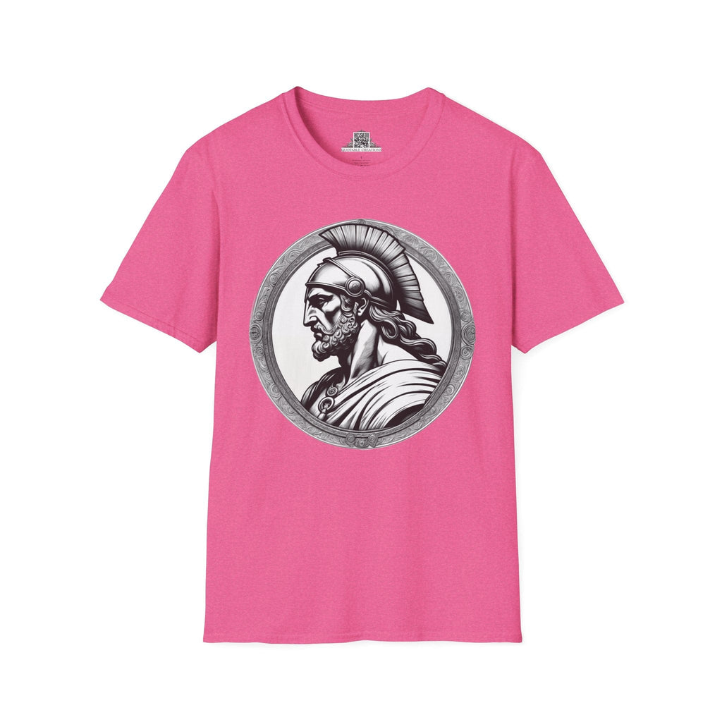 Printify T-Shirt S / Heather Heliconia Achilles Heroes & Quests - T-Shirt