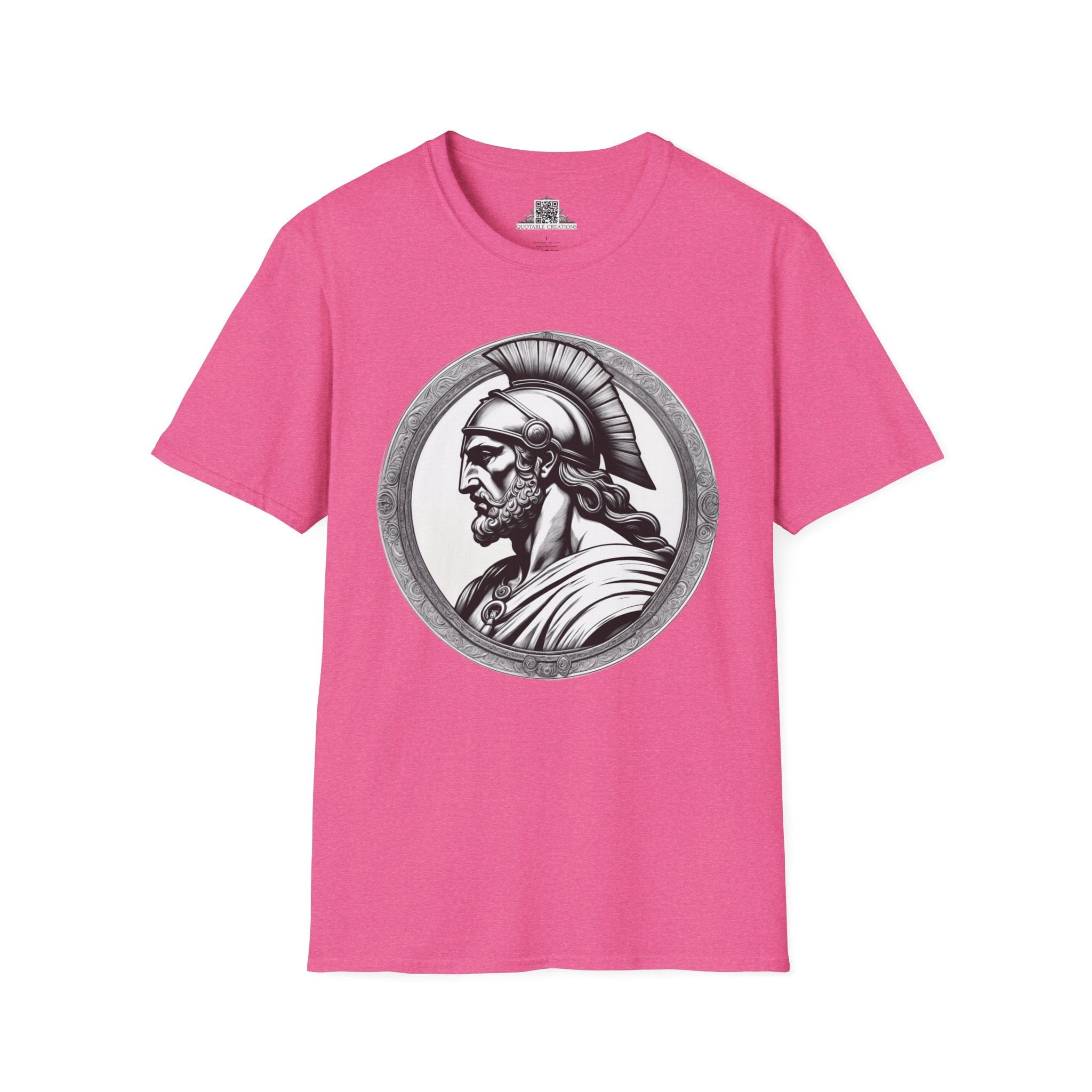 Printify T-Shirt S / Heather Heliconia Achilles Heroes & Quests - T-Shirt