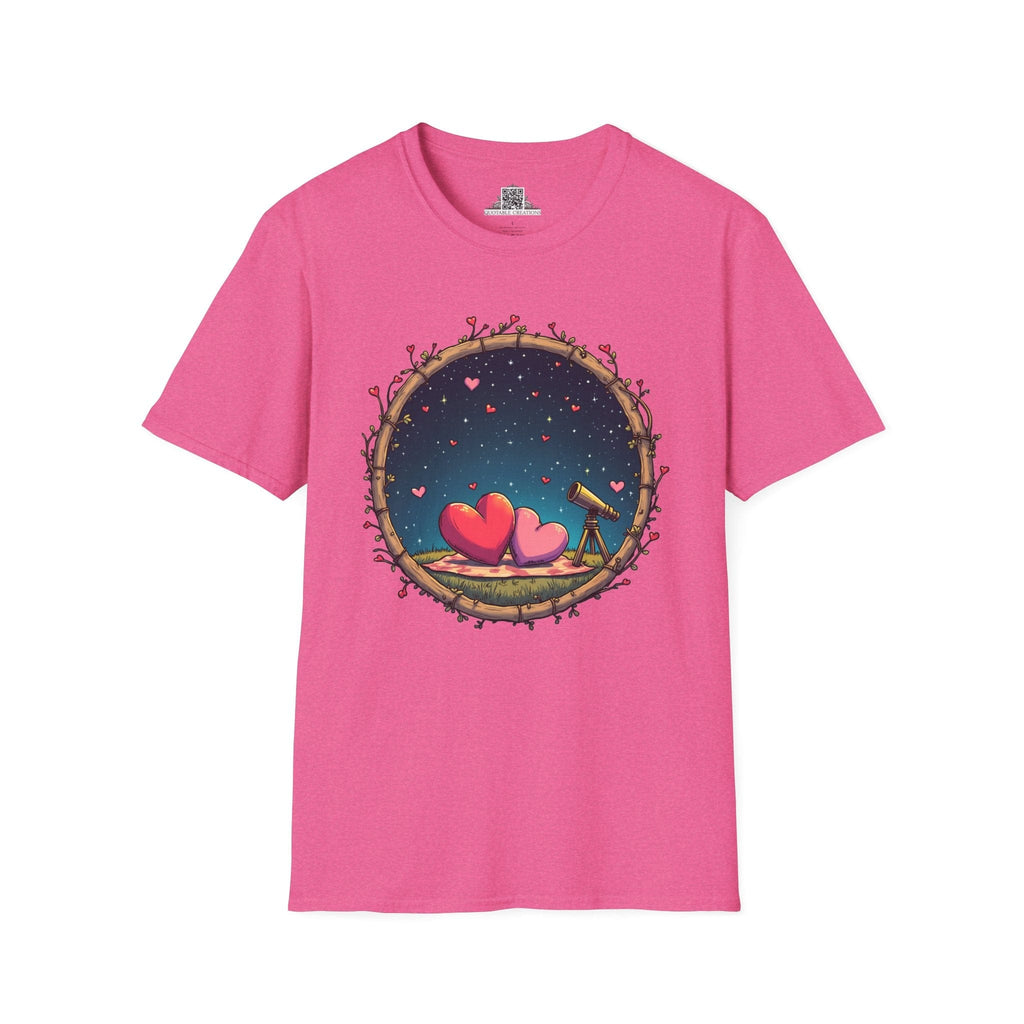 Printify T-Shirt S / Heather Heliconia Astrological Love - Love & Fun T-Shirt