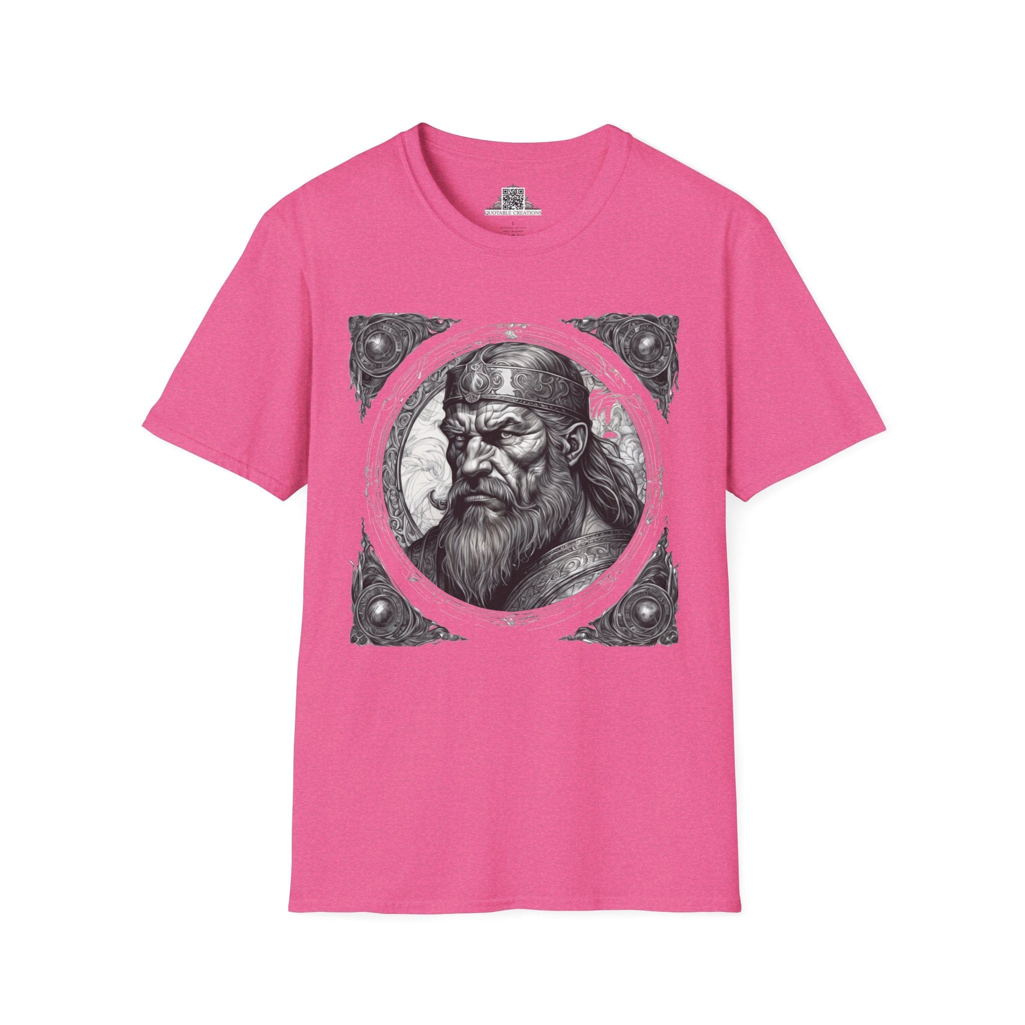 Printify T-Shirt S / Heather Heliconia Beowulf Heroes & Quests - T-Shirt