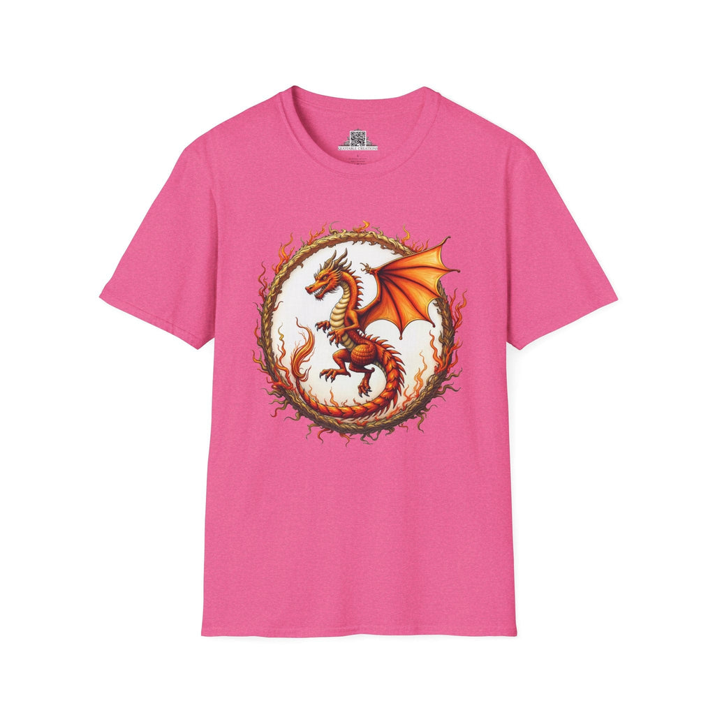 Printify T-Shirt S / Heather Heliconia Blazewing - Dragons & Magic T-Shirt