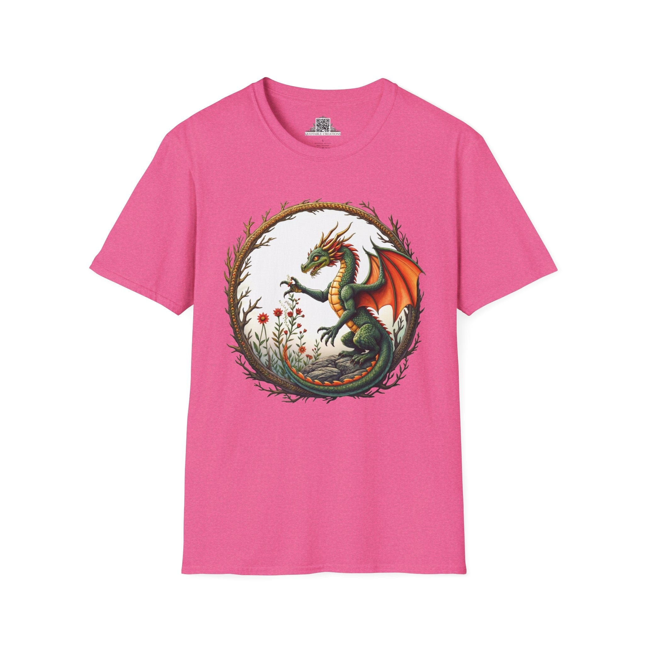 Printify T-Shirt S / Heather Heliconia Blossomwing - Dragons & Magic T-Shirt