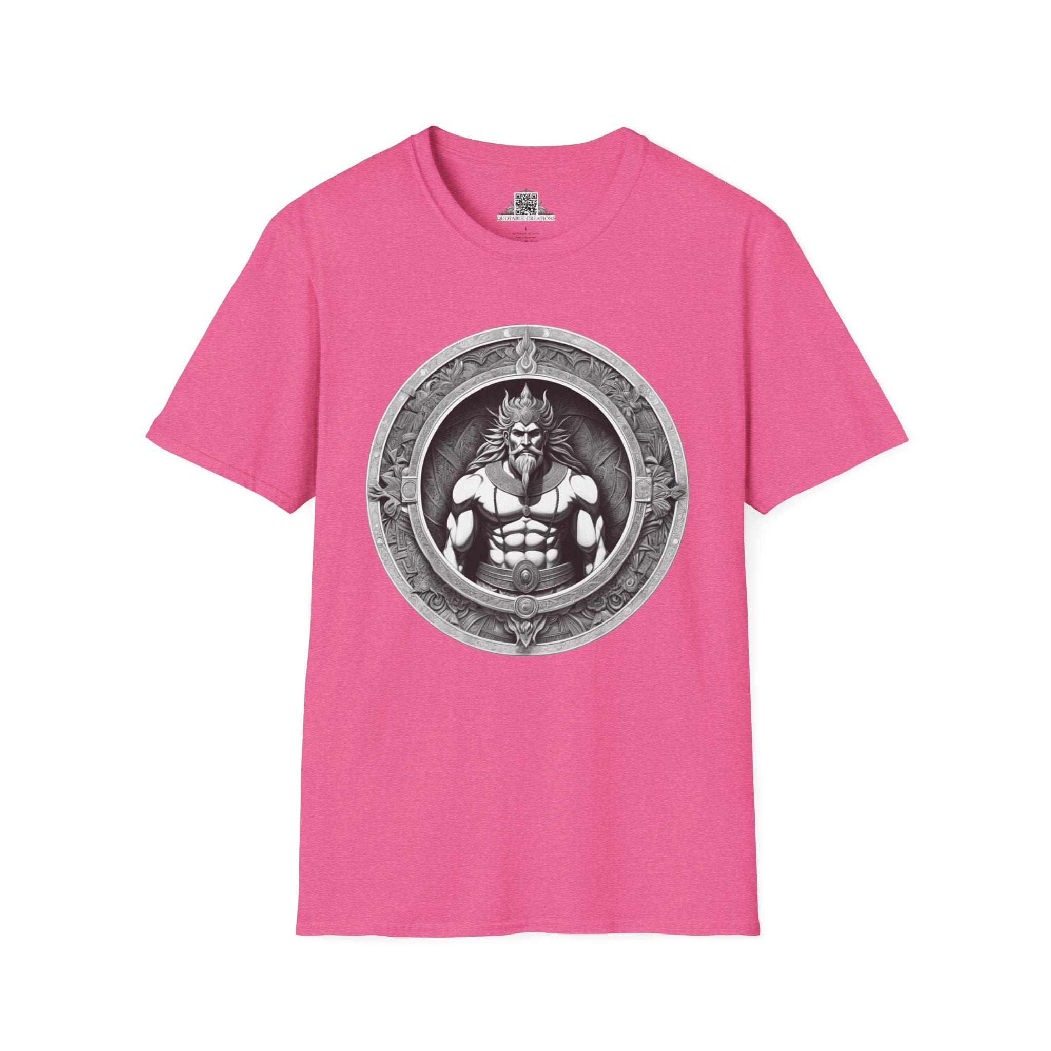 Printify T-Shirt S / Heather Heliconia Gilgamesh - Heroes & Quests T-Shirt