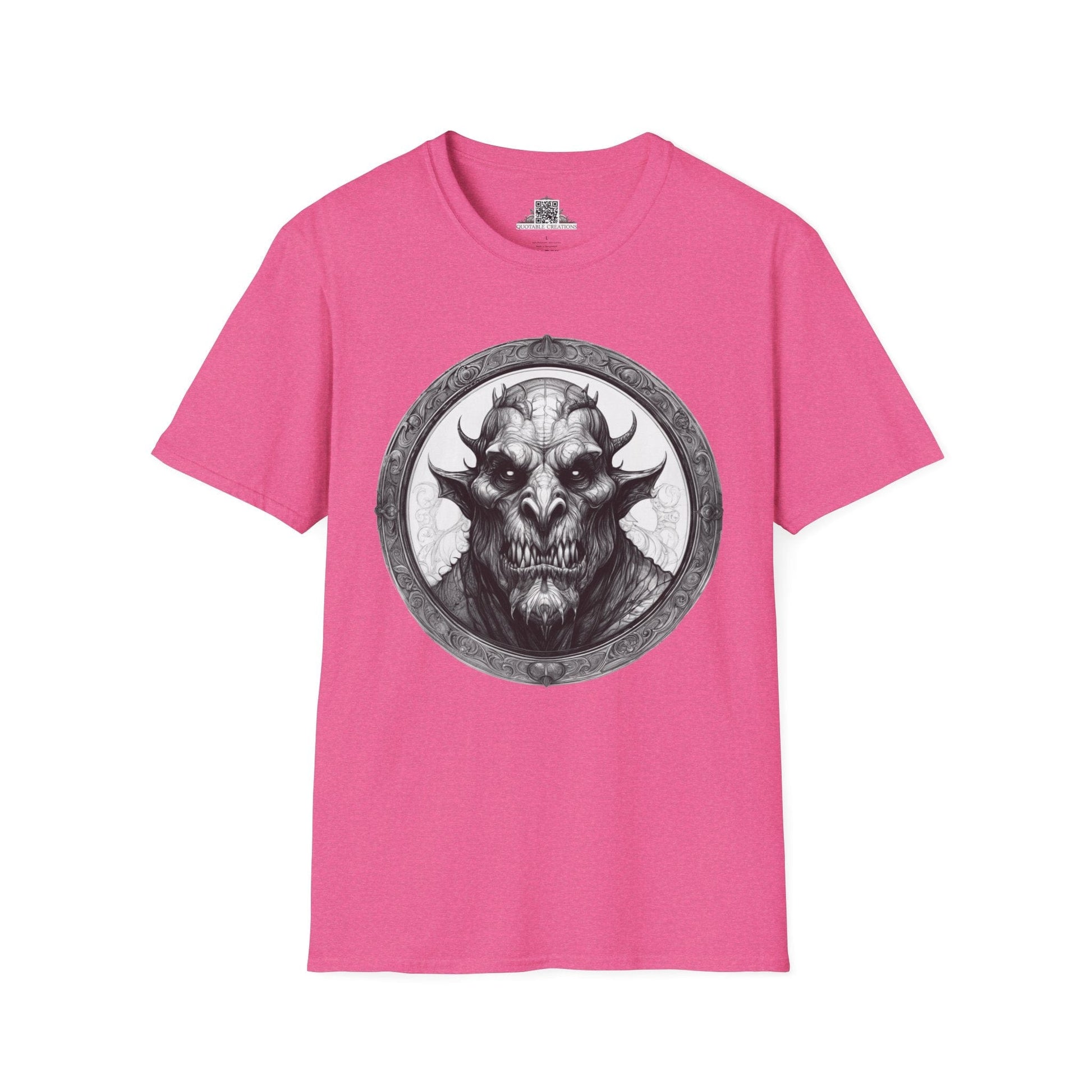 Printify T-Shirt S / Heather Heliconia Grendel Heroes & Quests - T-Shirt