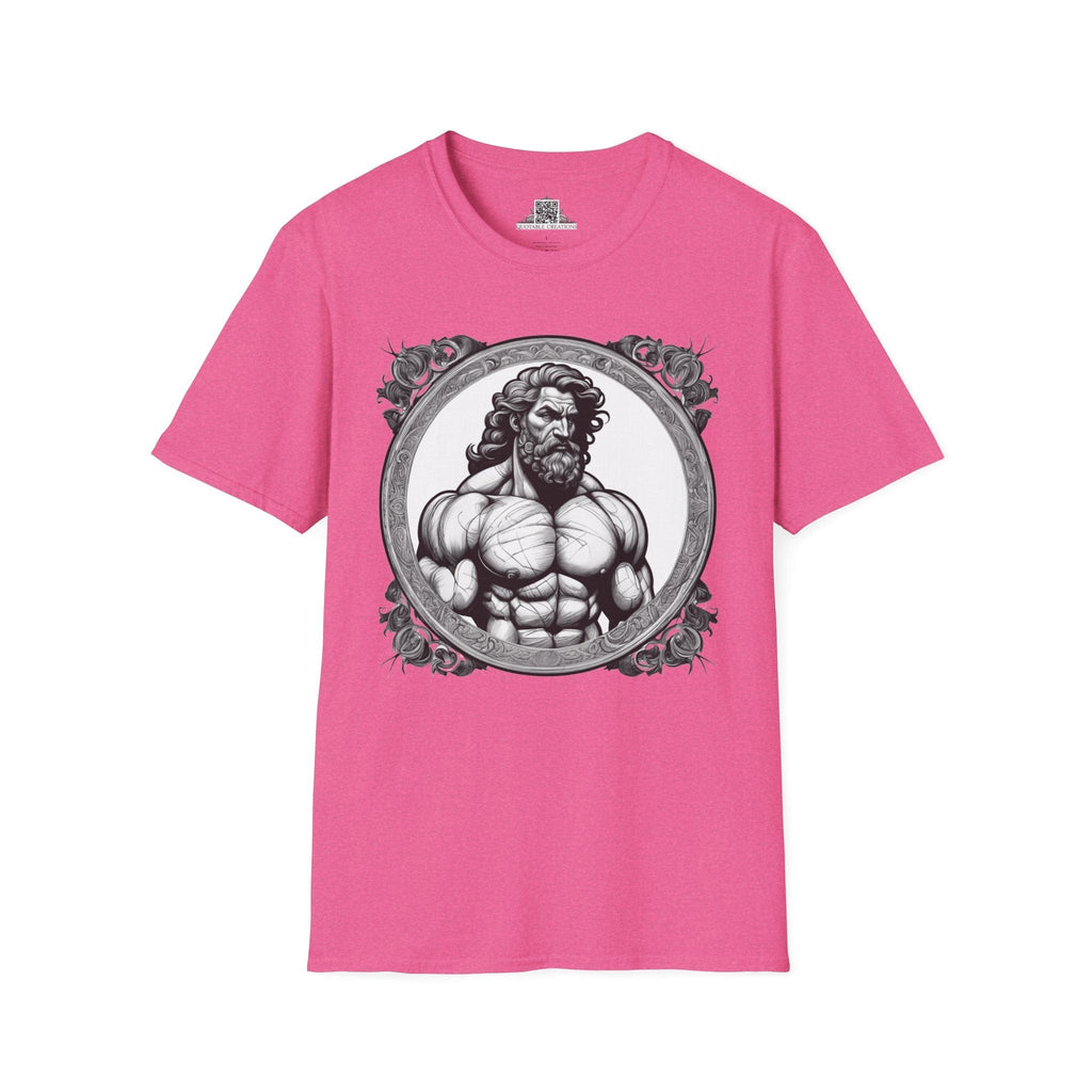 Printify T-Shirt S / Heather Heliconia Hercules Heroes & Quests - T-Shirt