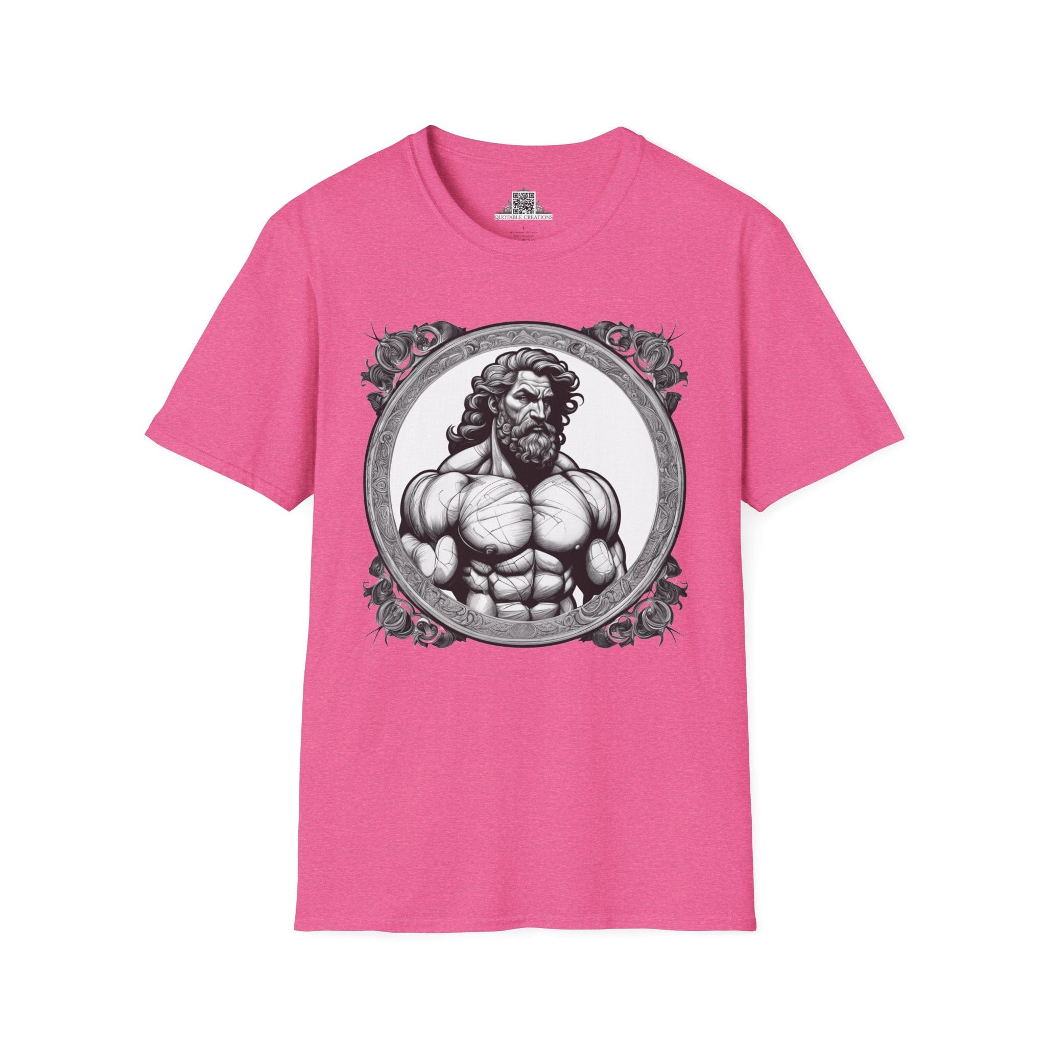 Printify T-Shirt S / Heather Heliconia Hercules Heroes & Quests - T-Shirt