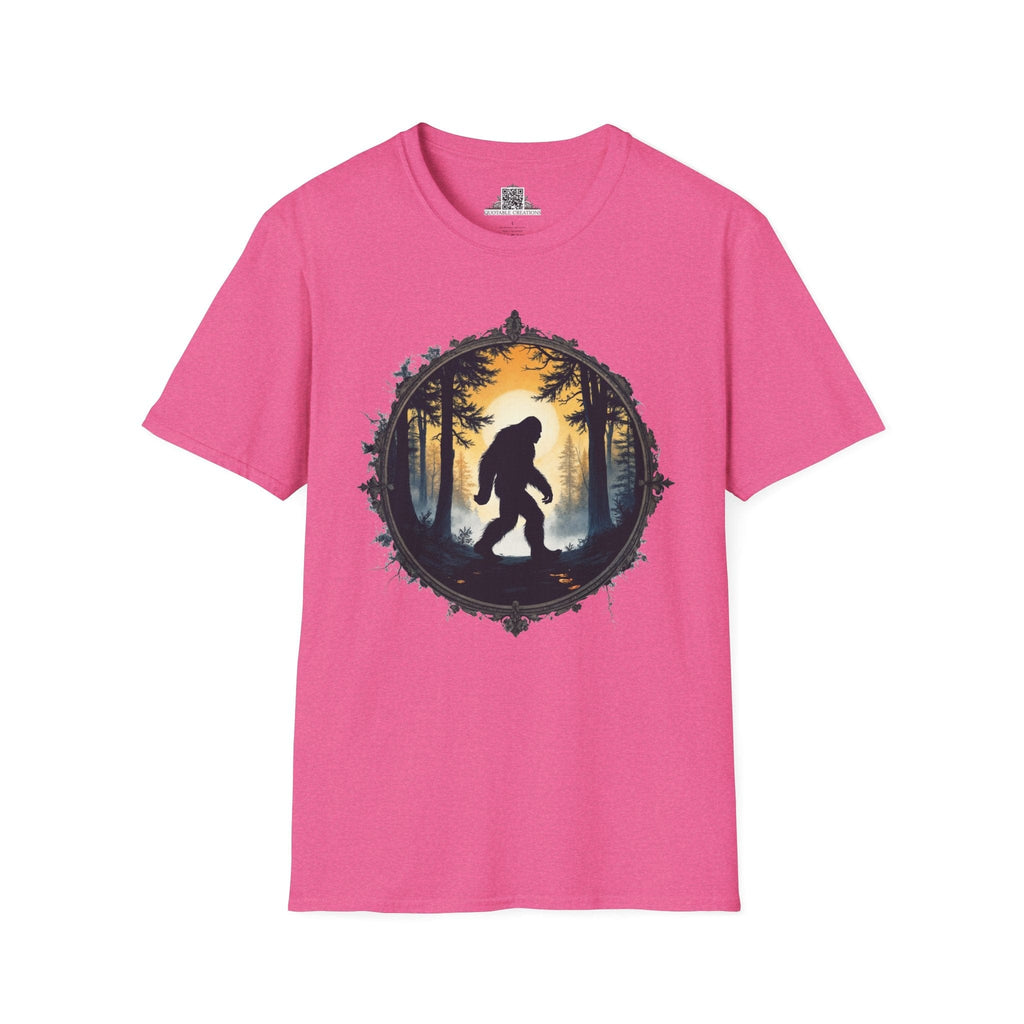 Printify T-Shirt S / Heather Heliconia In Search of Sasquatch - Bigfoot & Legends T-Shirt