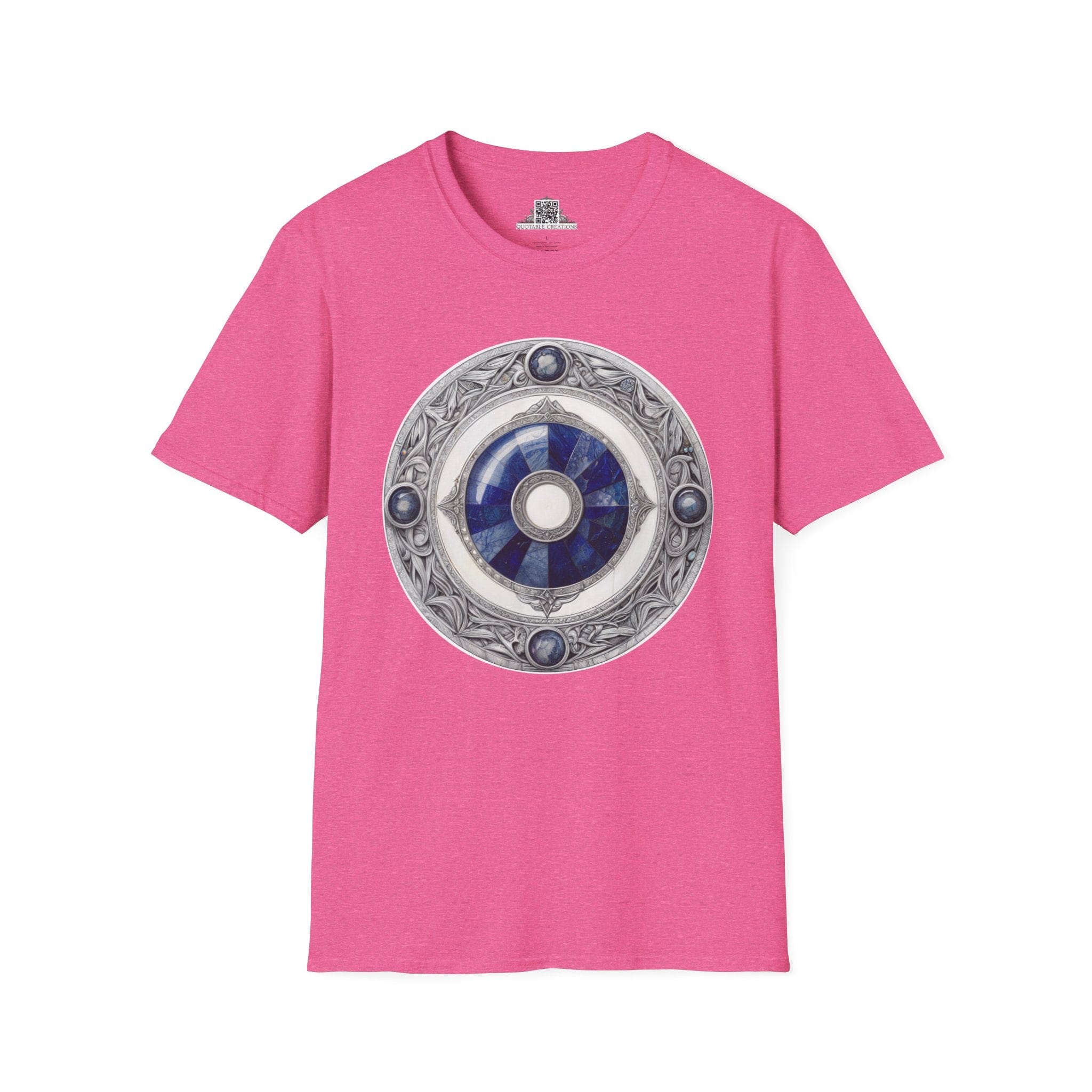 Printify T-Shirt S / Heather Heliconia Lapis Lazuli - Crystals & Gemstones T-Shirt