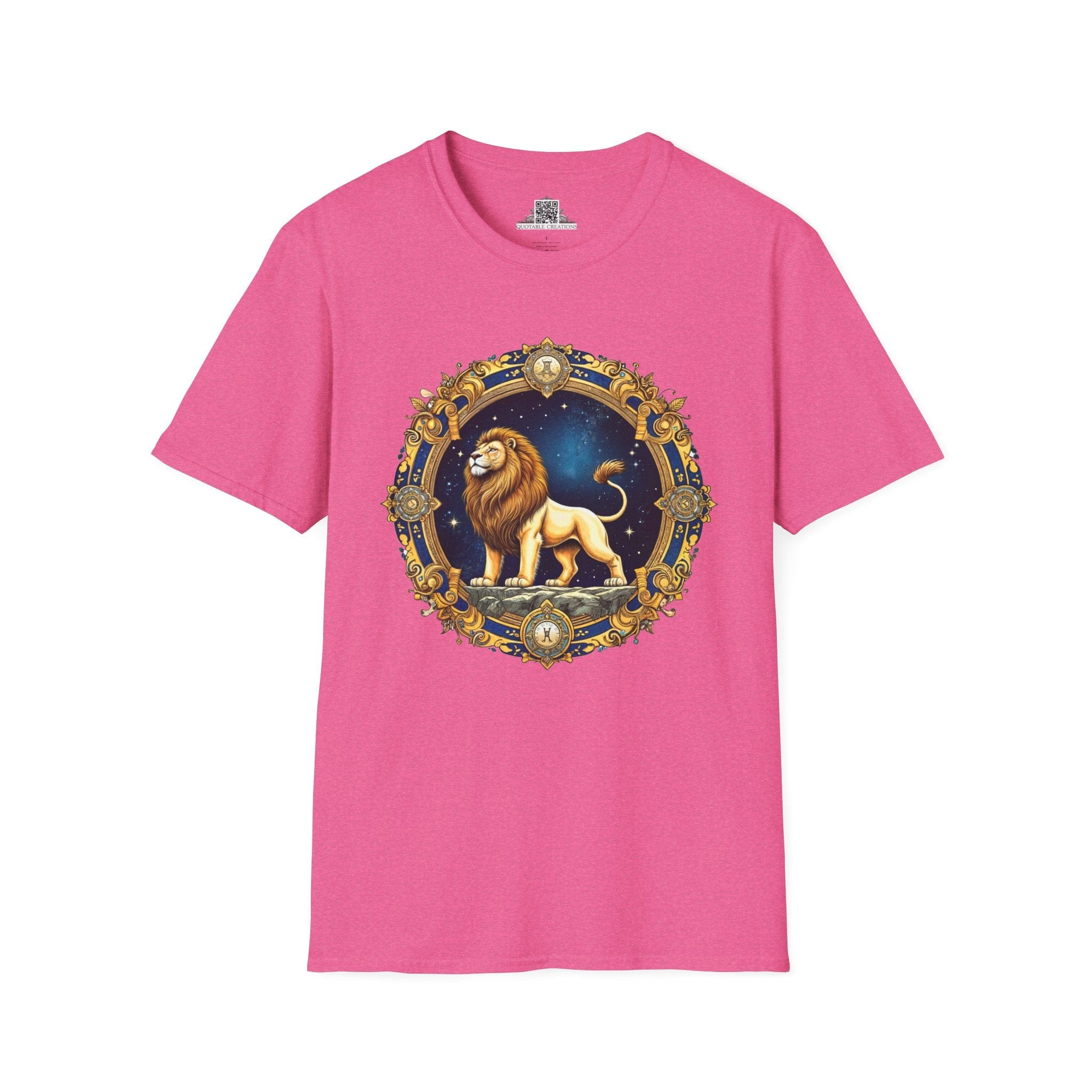 Printify T-Shirt S / Heather Heliconia Leo - Zodiac & Astrology T-Shirt