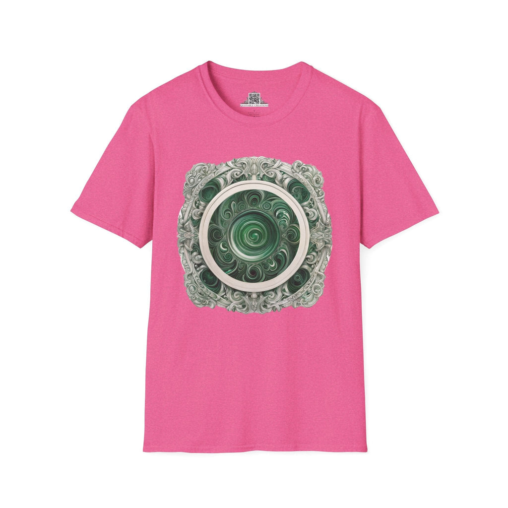 Printify T-Shirt S / Heather Heliconia Malachite - Crystals & Gemstones T-Shirt